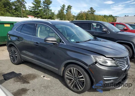 2017 Lincoln Mkc Reserve z USA, uszkodzony, nr VIN 5LMTJ3DH9HUL27151